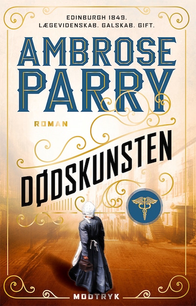 Dødskunsten – omslag til lydbogen af Ambrose Parry