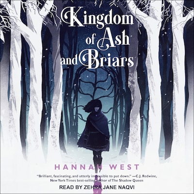 Kingdom of Ash and Briars – omslag til lydbogen af Hannah West