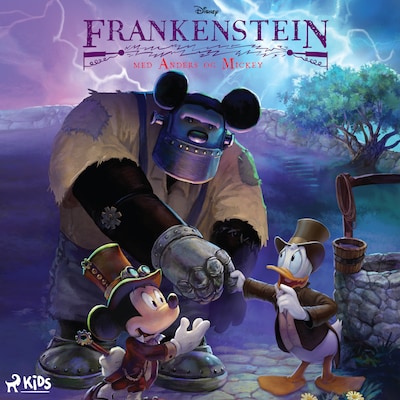 Frankenstein - med Anders og Mickey – omslag til lydbogen af Disney