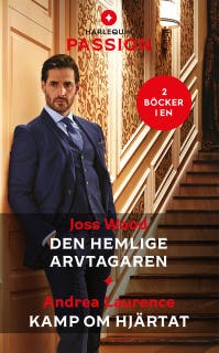 Den hemlige arvtagaren / Kamp om hjärtat – omslag till ljudboken av Andrea Laurence,Joss Wood