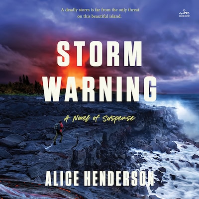 Storm Warning – omslag til lydbogen af Alice Henderson