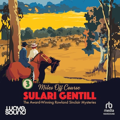 Miles Off Course – omslag til lydbogen af Sulari Gentill