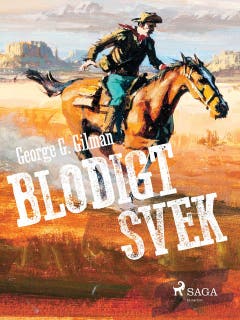 Blodigt svek – omslag till ljudboken av George G. Gilman