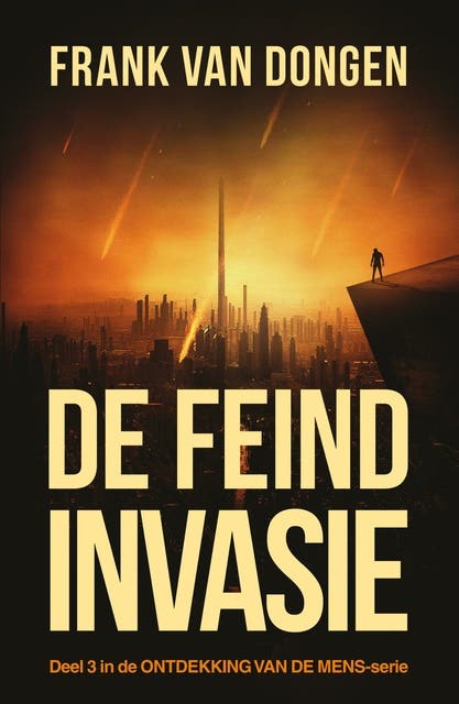 De Feind invasie – omslag van het luisterboek van Frank van Dongen