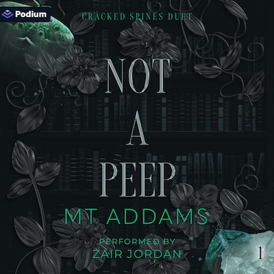 Not a Peep – omslag til lydbogen af MT Addams