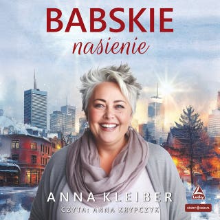 Babskie nasienie – okładka audiobooka, autor Anna Kleiber