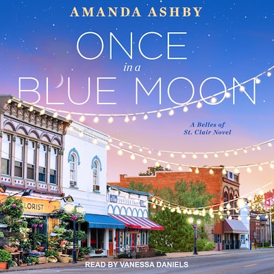 Once in a Blue Moon – omslag til lydbogen af Amanda Ashby
