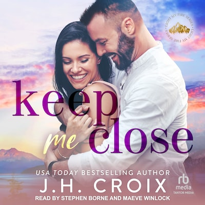 Keep Me Close – omslag til lydbogen af J.H. Croix