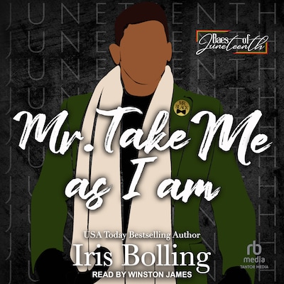 Mr. Take Me As I Am – omslag til lydbogen af Iris Bolling