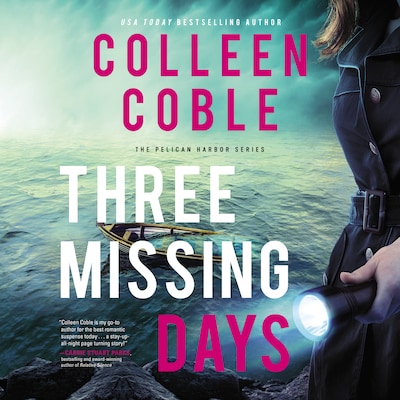 Three Missing Days – omslag til lydbogen af Colleen Coble
