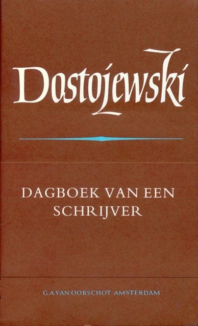 Verzamelde werken 10 dagboek van een schrijver