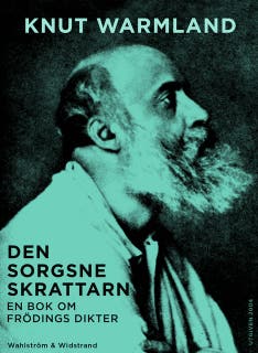 Den sorgsne skrattarn : en bok om Frödings dikter – omslag till ljudboken av Knut Warmland