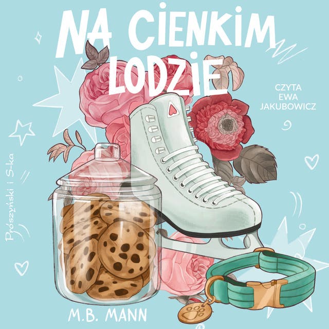 Na cienkim lodzie – okładka audiobooka, autor M B Mann