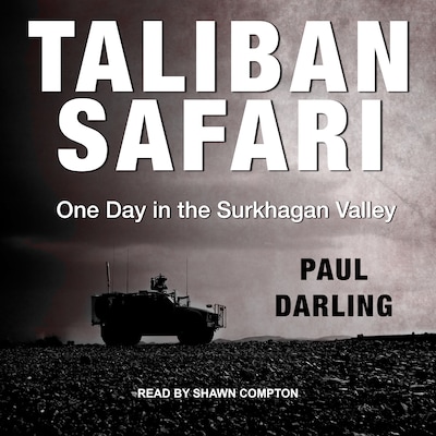 Taliban Safari – omslag til lydbogen af Paul Darling