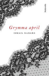 Grymma april – omslag till ljudboken av Ismail Kadare