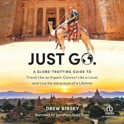 Just Go – omslag til lydbogen af Drew Binsky