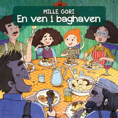 En ven i baghaven – omslag til lydbogen af Mille Gori