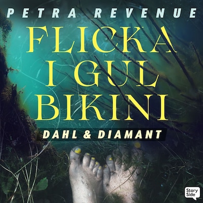 Flicka i gul bikini