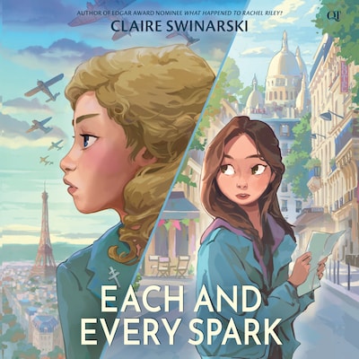 Each and Every Spark – omslag til lydbogen af Claire Swinarski