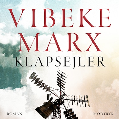 Klapsejler – omslag til lydbogen af Vibeke Marx