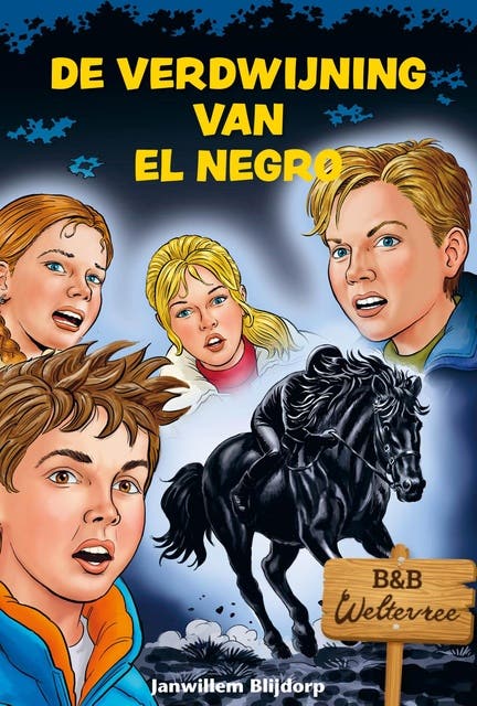 De verdwijning van El Negro – omslag van het luisterboek van Janwillem Blijdorp