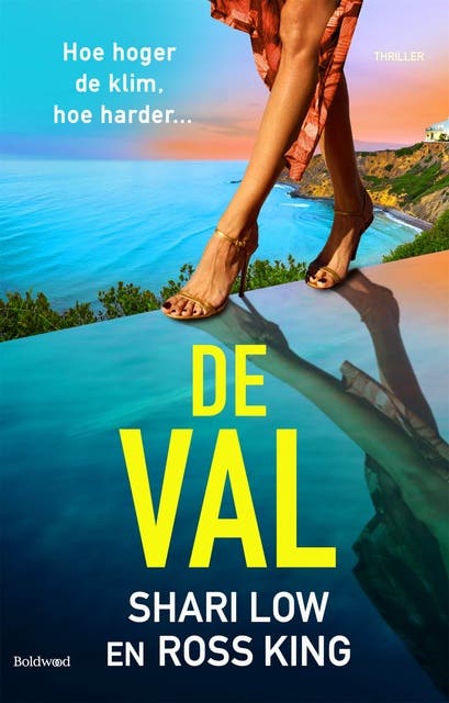 De val – omslag van het luisterboek van Ross King,Shari Low