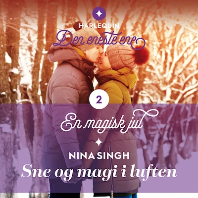 Sne og magi i luften – omslag til lydbogen af Nina Singh