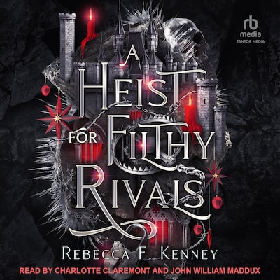 A Heist for Filthy Rivals – omslag til lydbogen af Rebecca F. Kenney