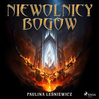 Niewolnicy Bogów – okładka audiobooka, autor Paulina Leśniewicz