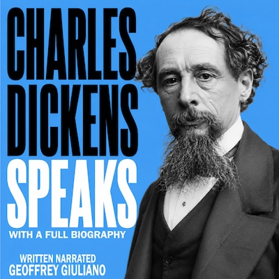 Charles Dickens Speaks – okładka audiobooka, autor Geoffrey Giuliano