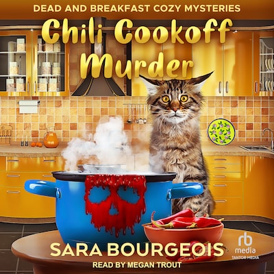 Chili Cookoff Murder – omslag til lydbogen af Sara Bourgeois