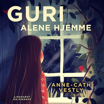 Guri alene hjemme – omslag til lydbogen af Anne-Cath. Vestly