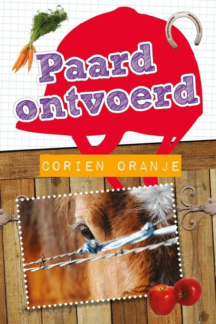 Paard ontvoerd – omslag van het luisterboek van Corien Oranje