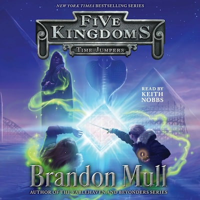 Time Jumpers – omslag til lydbogen af Brandon Mull
