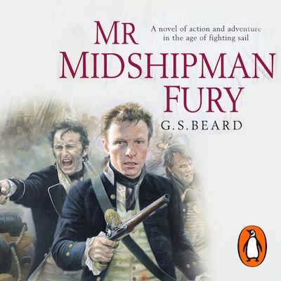 Mr Midshipman Fury – omslag til lydbogen af G.S. Beard