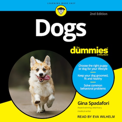 Dogs For Dummies – omslag til lydbogen af Gina Spadafori