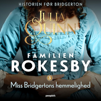 Miss Bridgertons hemmelighed – omslag til lydbogen af Julia Quinn