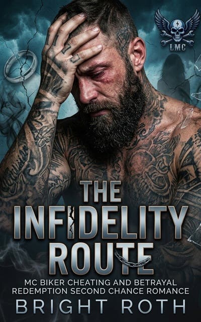 The Infidelity Route: Mc Biker Cheating And Betrayal Redemption Second Chance Romance – omslag til lydbogen af Bright Roth