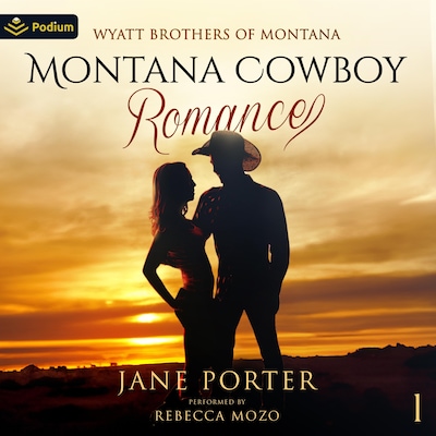 Montana Cowboy Romance – omslag til lydbogen af Jane Porter