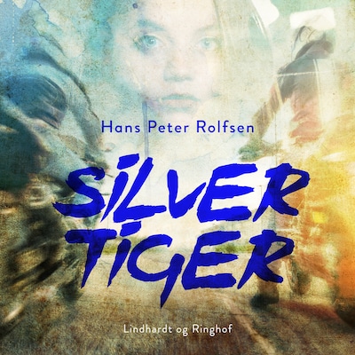 Silver tiger – omslag til lydbogen af Hans Peter Rolfsen