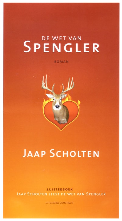 De wet van Spengler – omslag van het luisterboek van Jaap Scholten