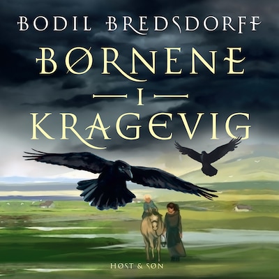 Børnene i Kragevig – omslag til lydbogen af Bodil Bredsdorff