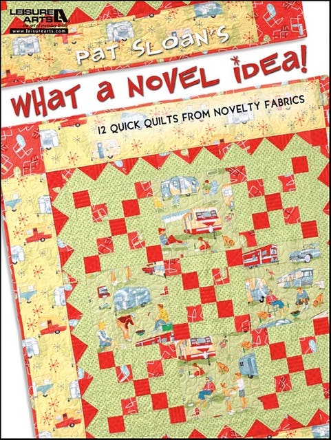 Pat Sloans What a Novel Idea – omslag til lydbogen af Pat Sloan