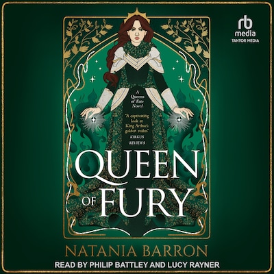 Queen of Fury – omslag til lydbogen af Natania Barron