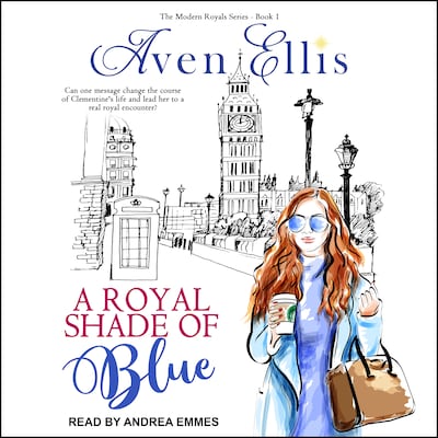 A Royal Shade of Blue – omslag til lydbogen af Aven Ellis