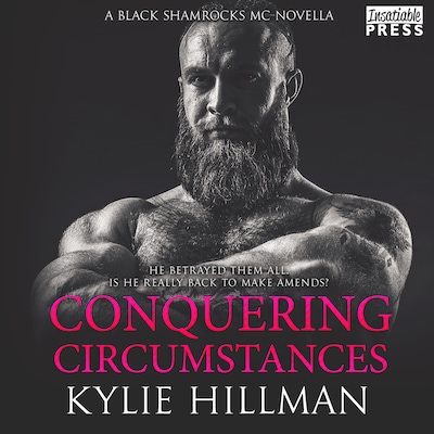 Conquering Circumstances – okładka audiobooka, autor Kylie Hillman