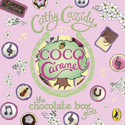 Chocolate Box Girls: Coco Caramel – omslag til lydbogen af Cathy Cassidy