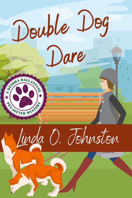 Double Dog Dare – omslag til lydbogen af Linda O Johnston