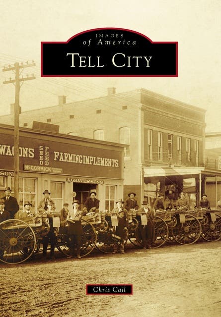 Tell City – omslag til lydbogen af Chris Cail