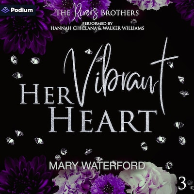 Her Vibrant Heart – omslag til lydbogen af Mary Waterford
